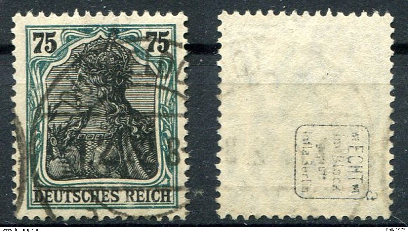 Deutsches Reich Michel-Nr. 104a Vollstempel - Geprüft - Gebraucht