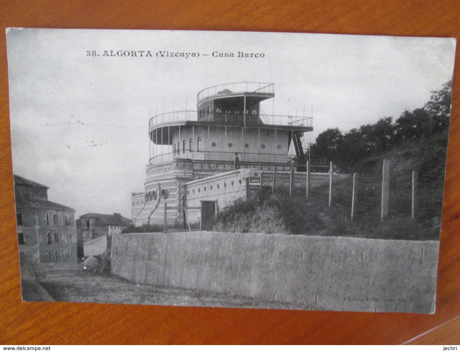 Algorta , Vizcaya , Casa Barco , Carte Photo - Vizcaya (Bilbao)