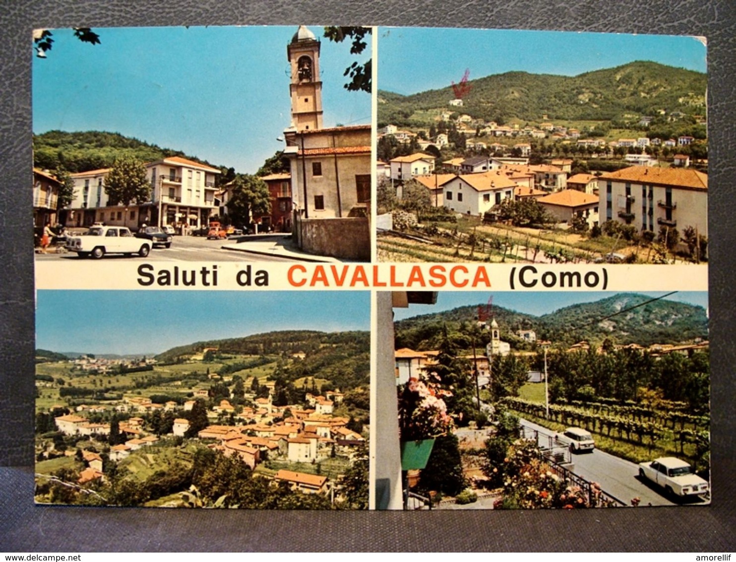 (FG.R81) CAVALLASCA Di SAN FERMO DELLA BATTAGLIA (COMO) VEDUTINE - VIAGGIATA (S.) Annullo CAVALLASCA - Como