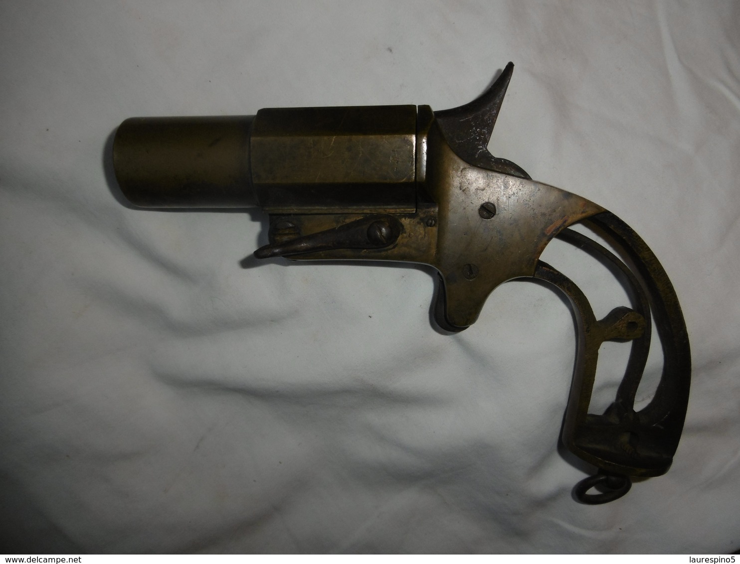 PISTOLET SIGNALEUR LANCE FUSEE REGLEMENTAIRE FRANCAIS14-18 CHOUVET - Autres & Non Classés