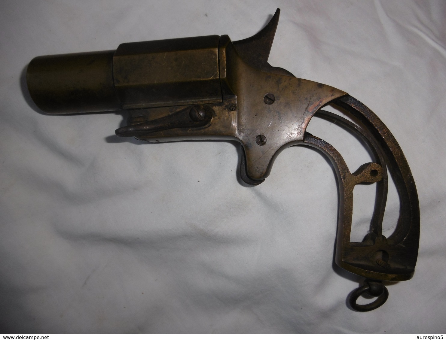 PISTOLET SIGNALEUR LANCE FUSEE REGLEMENTAIRE FRANCAIS14-18 CHOUVET - Autres & Non Classés