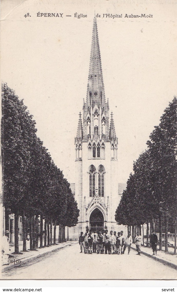 EPERNAY. - Eglise De L'Hôpital Auban-Moët - Epernay