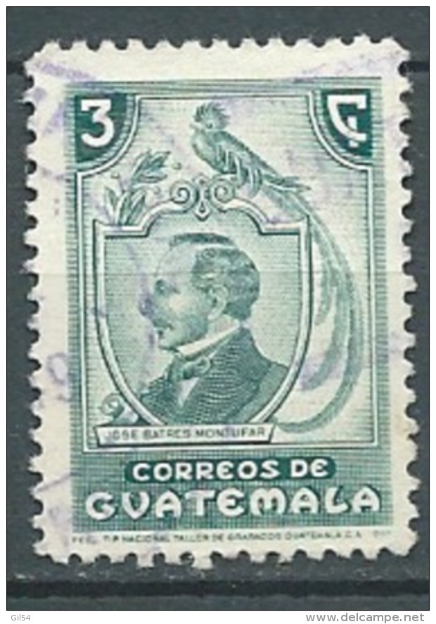 Guatemala -yvert N°  330 Oblitéré   Po56741 - Guatemala