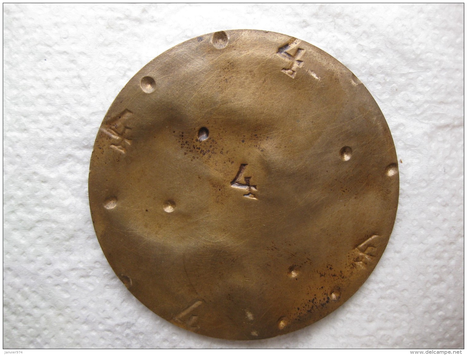 Médaille Adolphe MAX Bourgmestre De Bruxelles, Épreuve Numérotée N°4,par Raoul Bénard 1935 - Andere & Zonder Classificatie