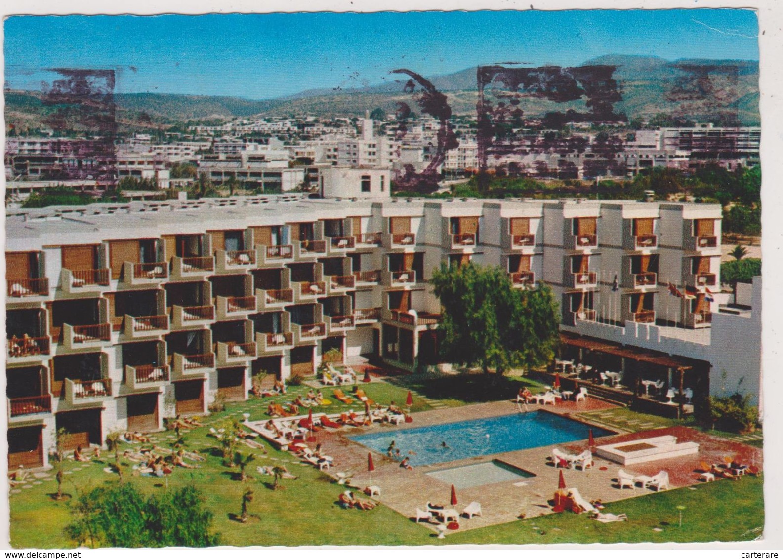 MAGHREB,AFRIQUE,AFRICA,MAROC,MOROCCO,AGADIR,ALI BABA,PISCINE,HOTEL - Agadir