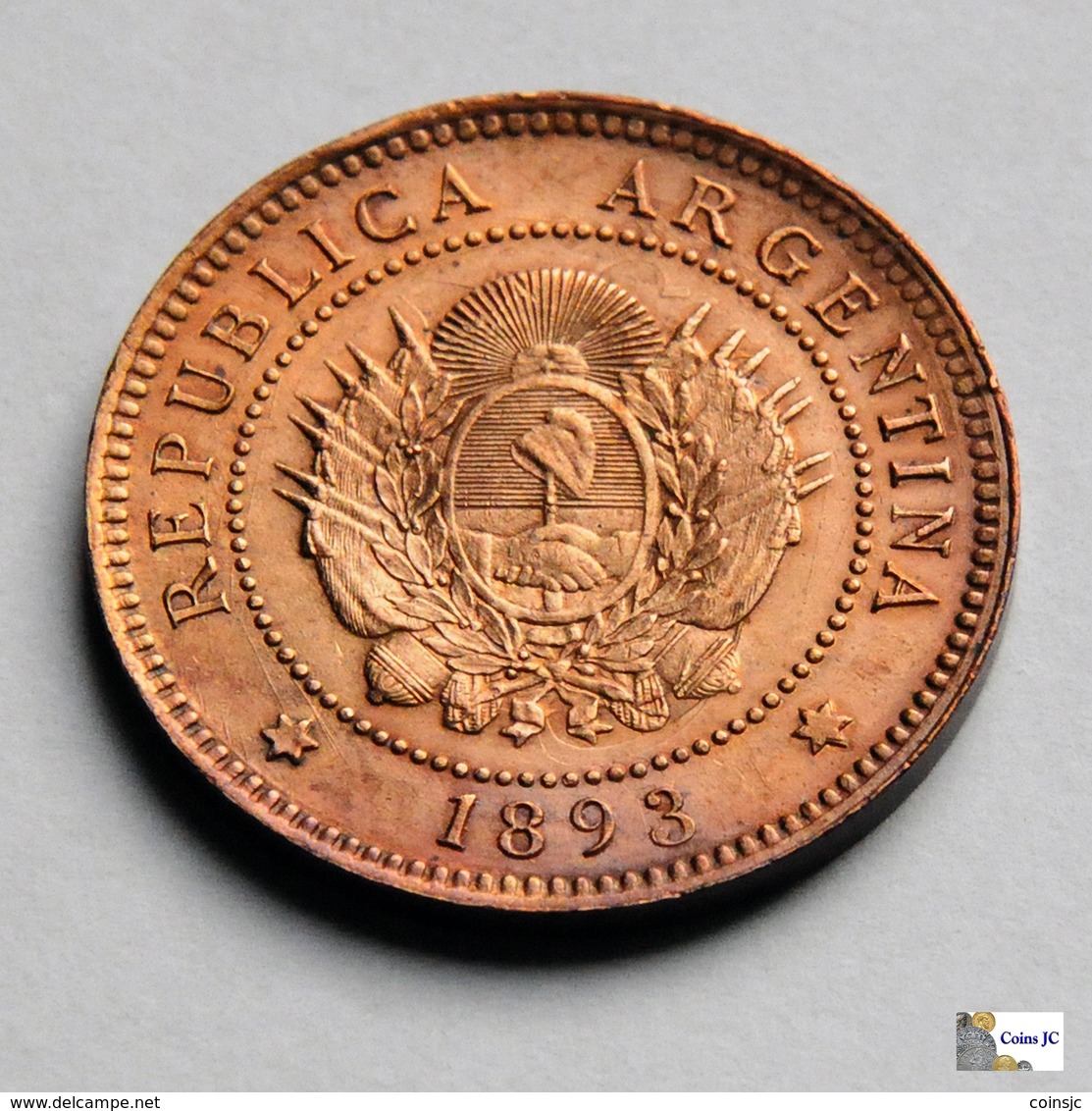 Argentina - 1 Centavo - 1893 - Argentina