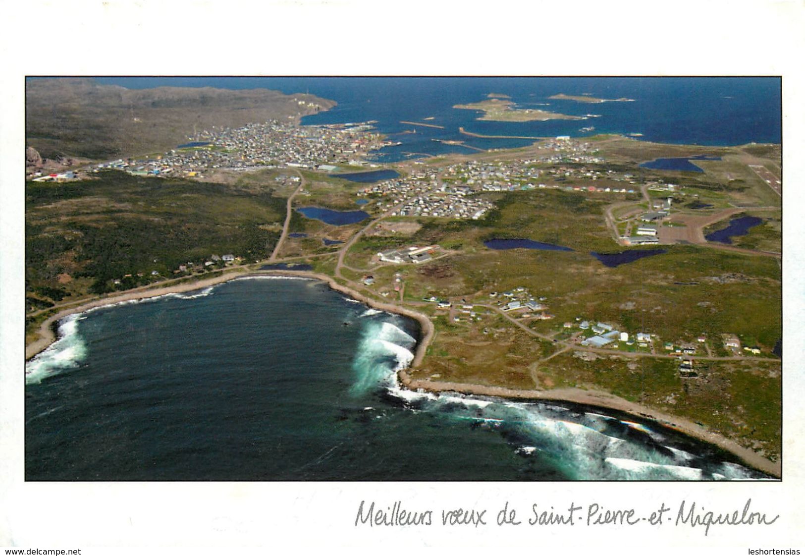 VILLE DE SAINT PIERRE ILE AUX MARINS ST PIERRE ET MIQUELON - Saint-Pierre-et-Miquelon