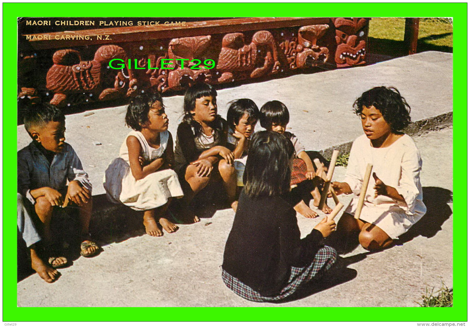 ROTORUA, NEW ZEALAND - MAORI CHILDREN - TRAVEL IN 1963 - - Nouvelle-Zélande