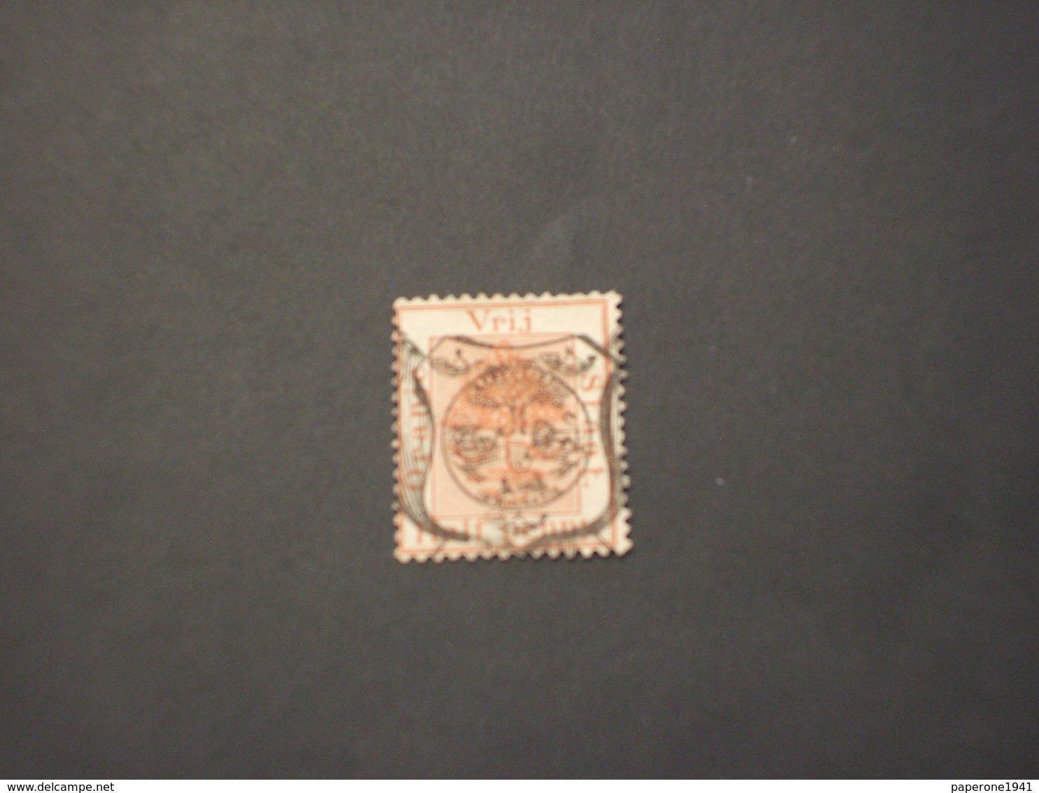 ORANGE - C.P. 1883/900 ALBERO  1/2 - TIMBRATO/USED - Orange Free State (1868-1909)