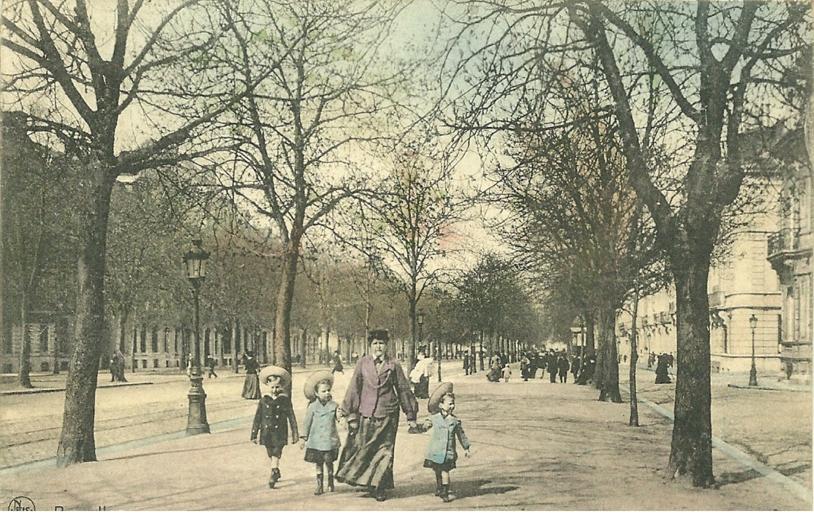 Bruxelles Avenue Louise 1908 - Bruxelles-ville