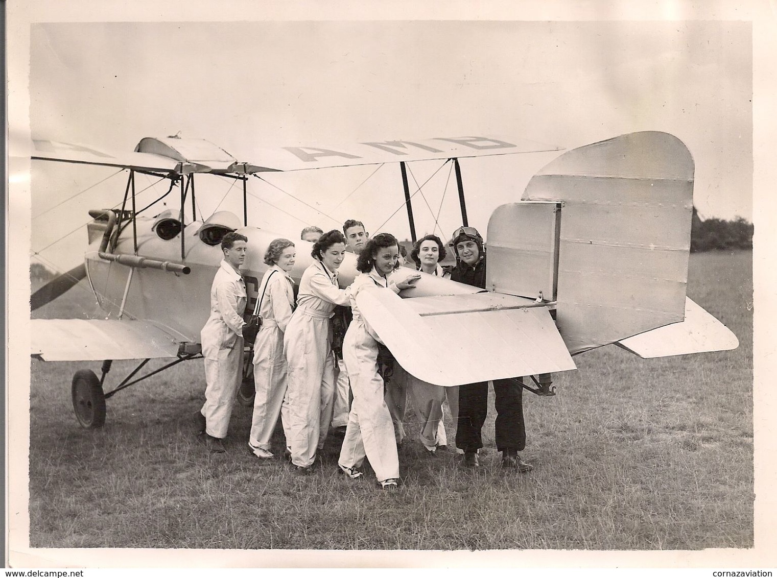 Romford 1938 - Pilotes Féminines De La Women's National Air Reserve - Aviation