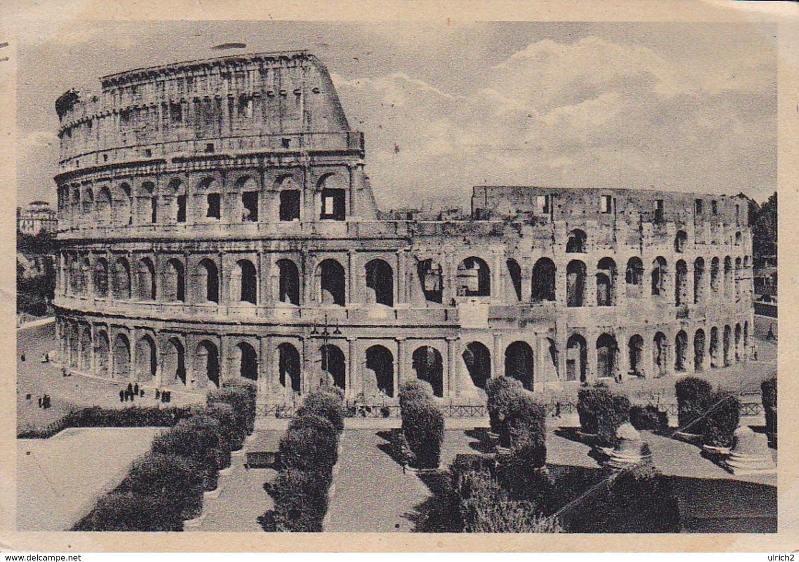 AK Roma - Anfiteatro Flavio O Colosseo - 1947 (33129) - Colosseo