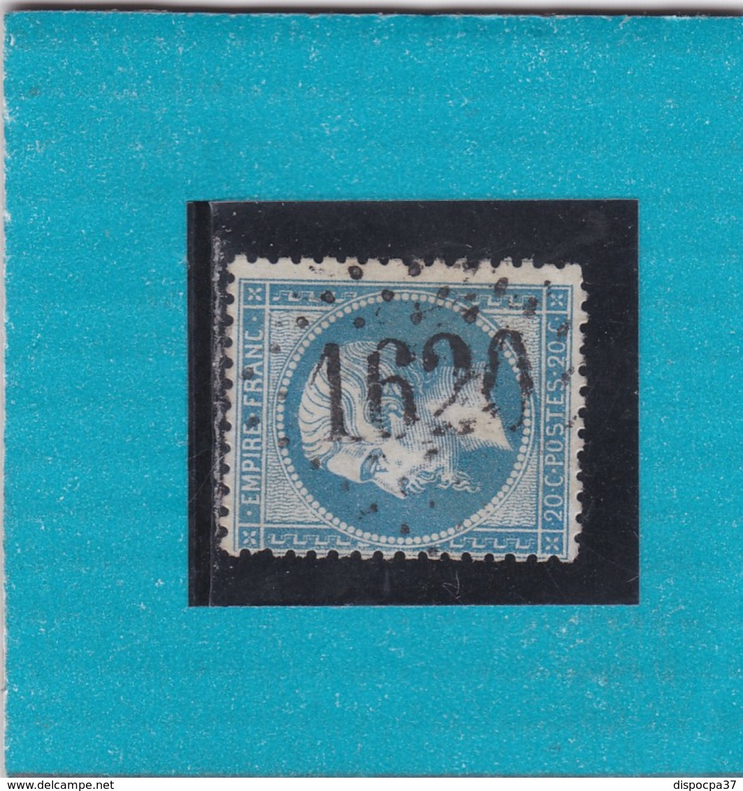 N° 22  GC   1620   GANGES  /  HERAULT  - REF 9820 - 1862 Napoleon III