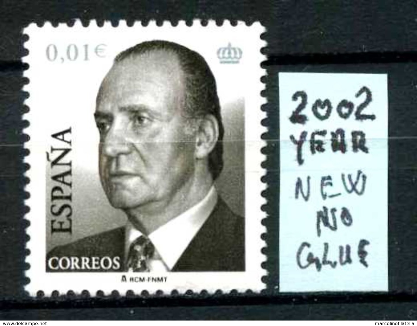 SPAGNA - Regno Di RE  JUAN CARLOS 1 - Year 2002 - Nuovo - New - Fraiche - Frisch - NO GLUE. - Neufs