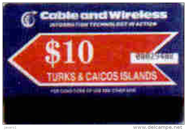 TURKCAIC : AU4 $10 'INFORMATION TECHNOLOGY' MINT - Turks & Caicos (Islands)