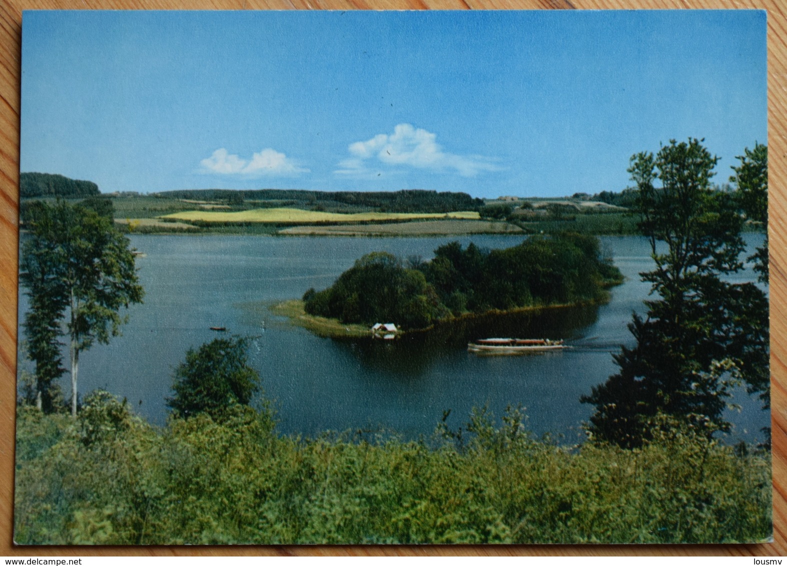 Malente-Gremsmühlen - Blick Vom Holm Auf Grosse Insel Im Dieksee - (n°9959) - Malente-Gremsmuehlen