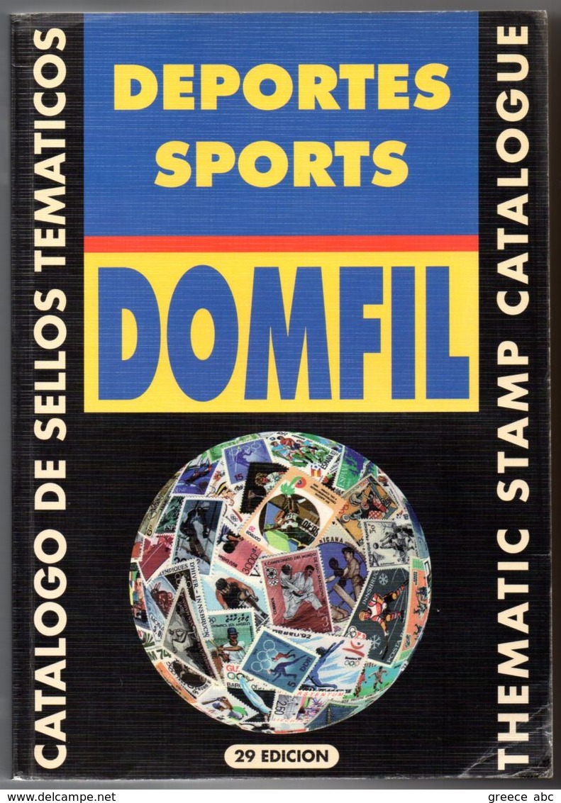 Deportes Sports DOMFIL > Thematic Stamp Cataloque, 29 Edicion, 1708 Pages > NEW - Motivkataloge