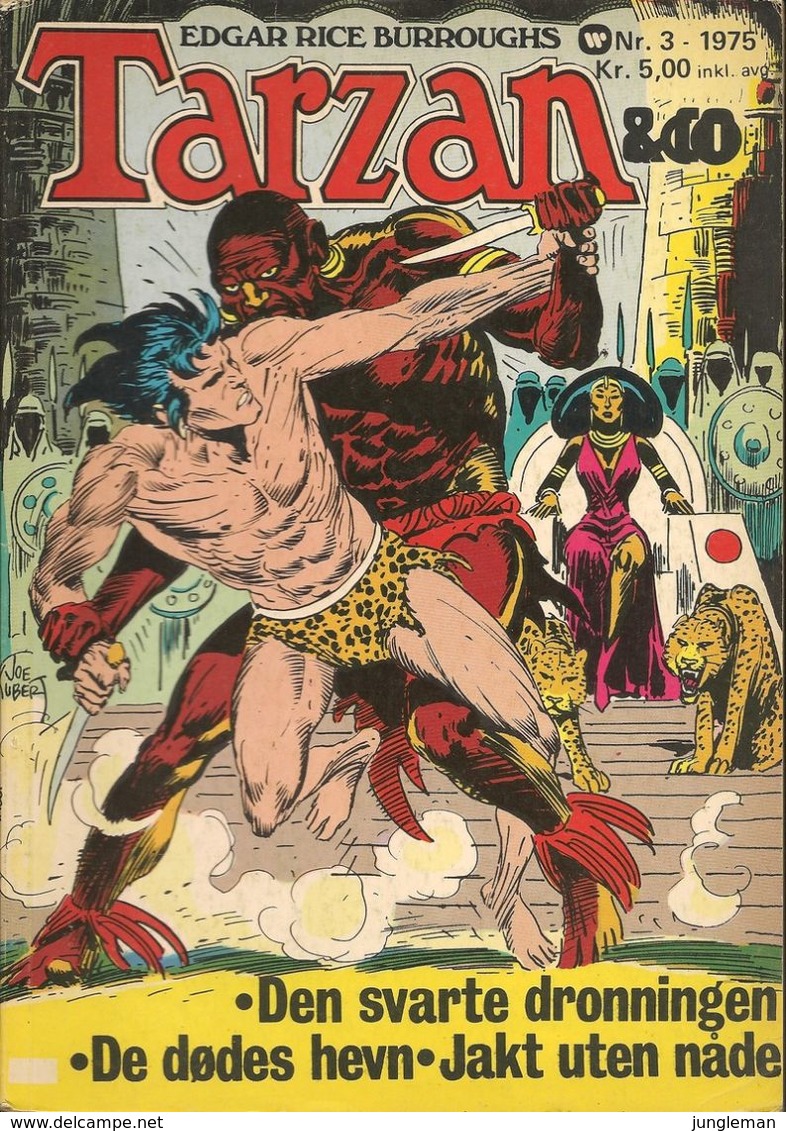 Tarzan & Co N° 3 - De Dødes Hevn (in Norwegian) Joe Kubert - Williams Forlag Oslo - 1975 - Limite Neuf - Scandinavian Languages