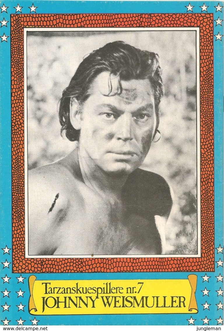 Tarzan Abernes Konge N° 19 + Johnny Weissmuller - (in Danish) Williams Forlag - 1976 - Limite Neuf - Langues Scandinaves