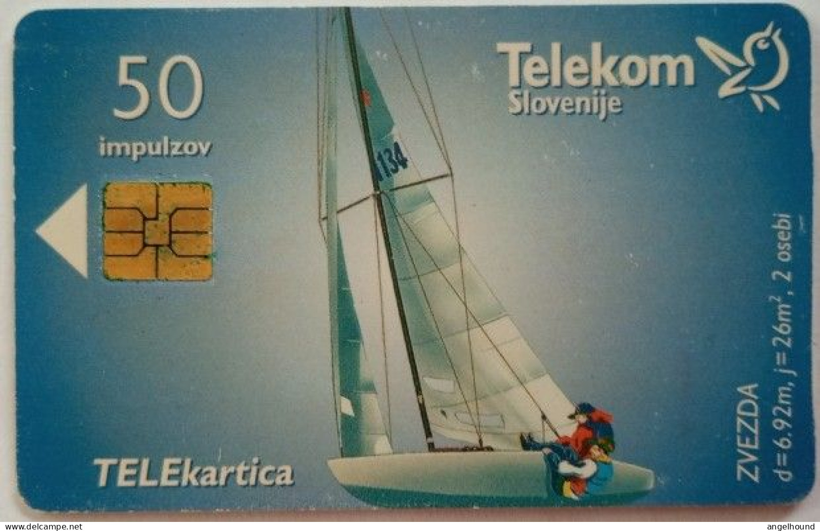 Slovenia 50 Units Chip Card - Jadmica Svezda / Jadmice Laser / EMS - Slovenia