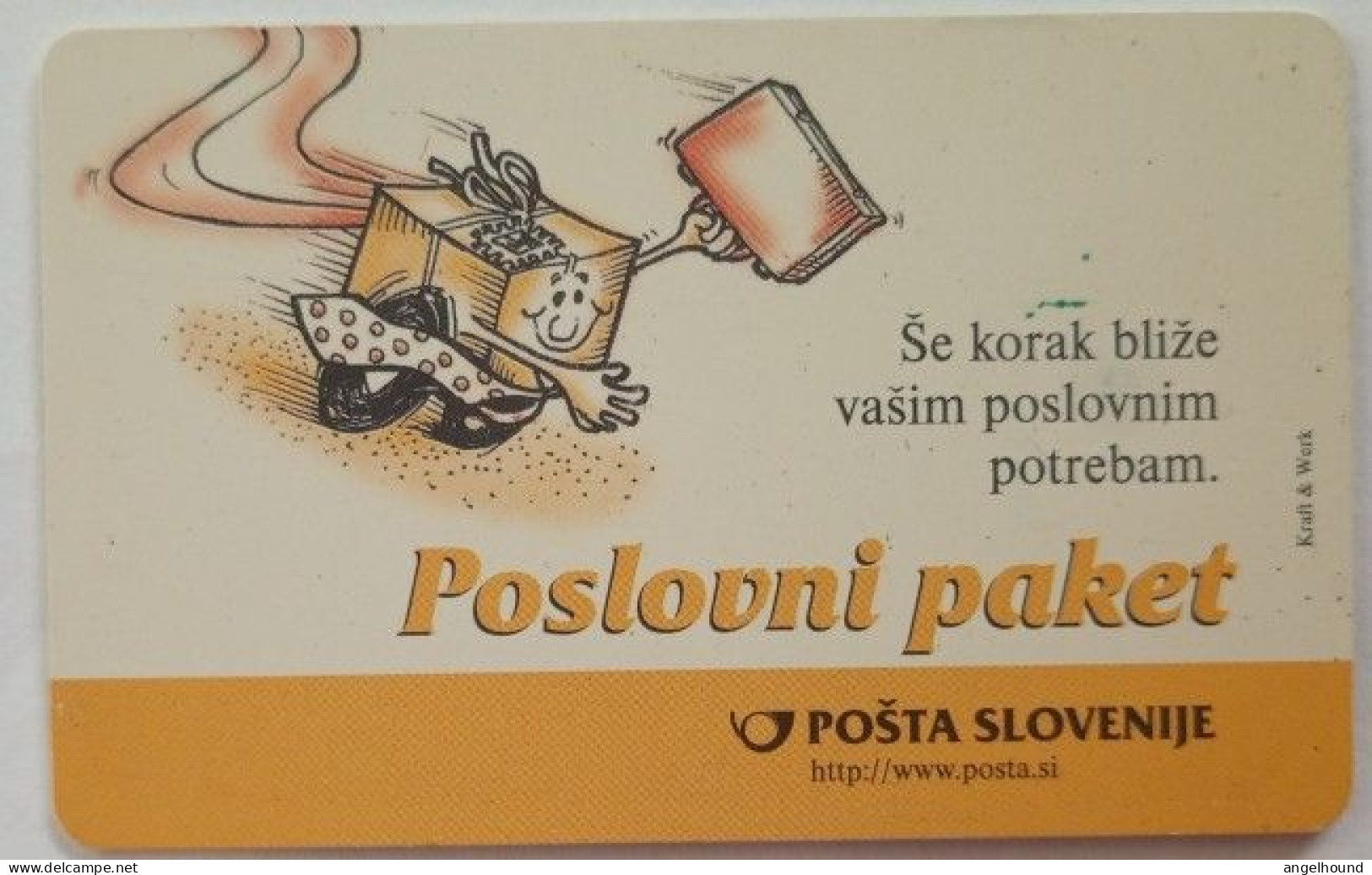 Slovenia 100 Units Chip Card - Jadmica Soling / Poslovni  Pake - Slovenië