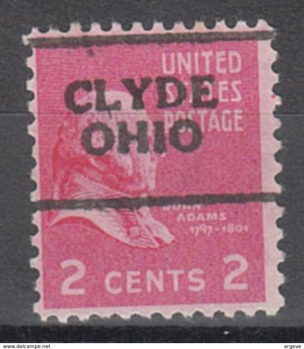 USA Precancel Vorausentwertung Preo, Locals Ohio, Clyde 701 - Vorausentwertungen