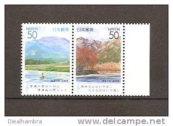 JAPAN NIPPON JAPON SHINANO-NO-KUNI, NAGANO 2000 / MNH / 3095 - 3096 - Neufs