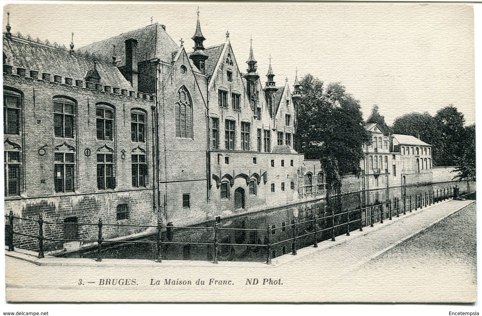 CPA - Carte Postale - Belgique - Bruges - La Maison Du Franc - 1914 (CP390) - Brugge