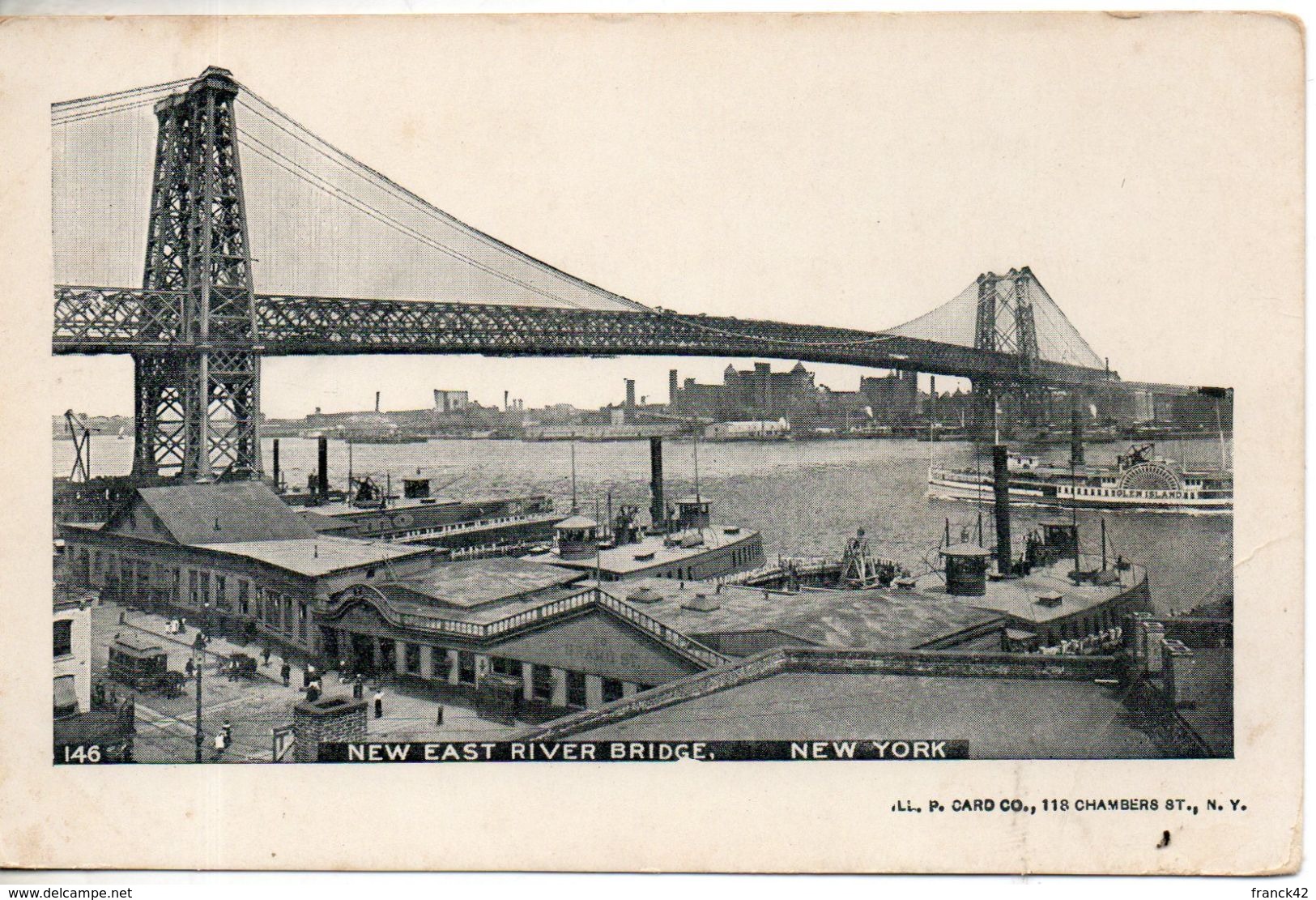 Etats Unis. New York, New East River Bridge - Ponts & Tunnels