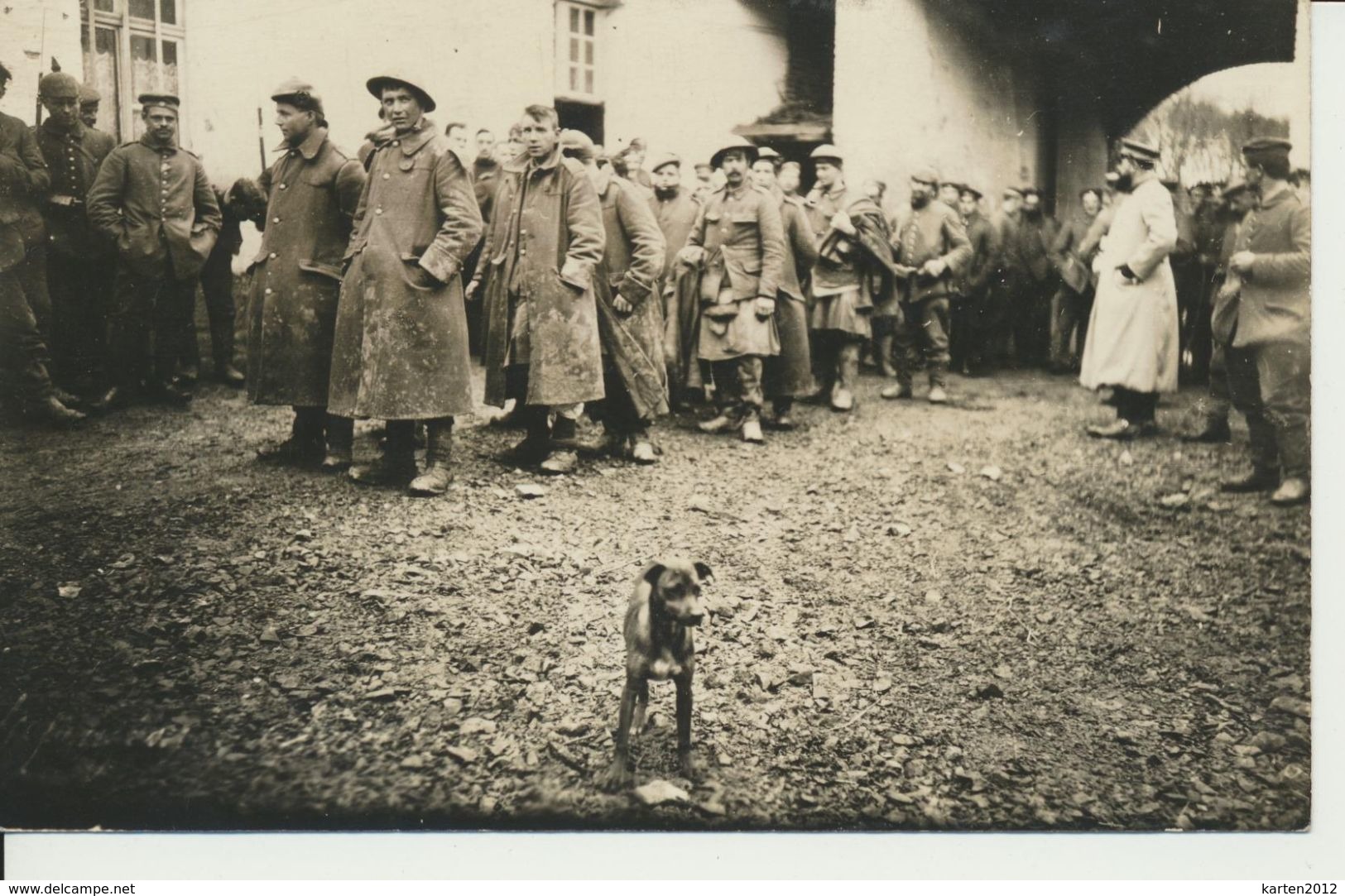 2 AK Kriegsgefangene Engländer In Bauernhof - Guerre 1914-18