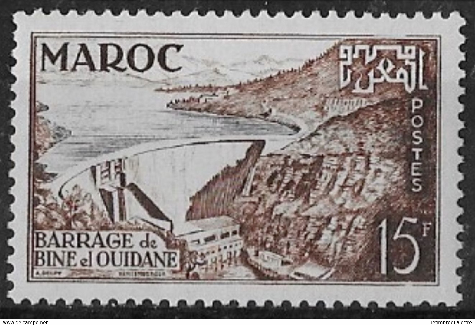 ⭐ Maroc - YT N° 329 ** - Neuf Sans Charnière - 1954 ⭐ - Unused Stamps