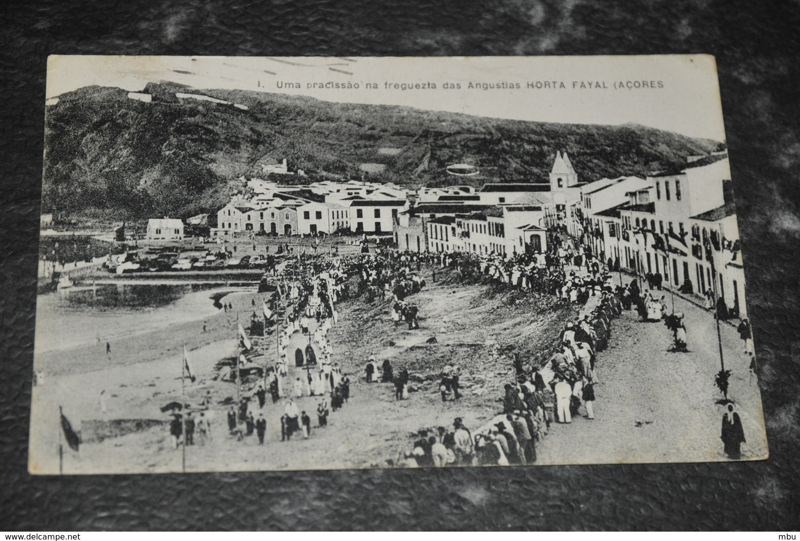 728   Uma Procissao Na Freguezia Das Angustias   Horta Fayal Acores   1922 - Açores
