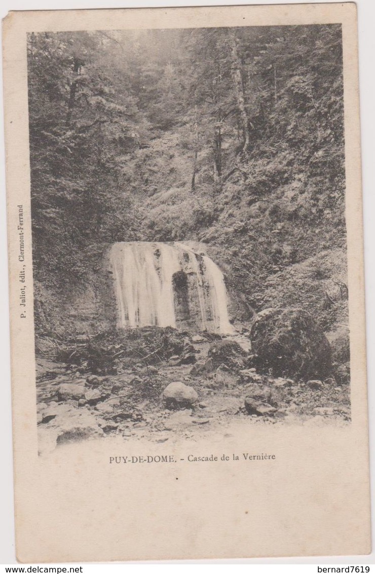 63  Puy De Dome Cascade  De La Verniere - Autres & Non Classés