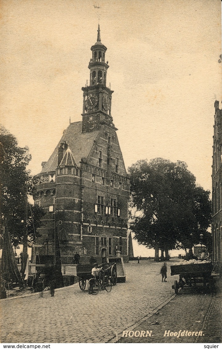 Hoofdtoren,Beerding, Hoorn, Handkarren, Fiets - Hoorn