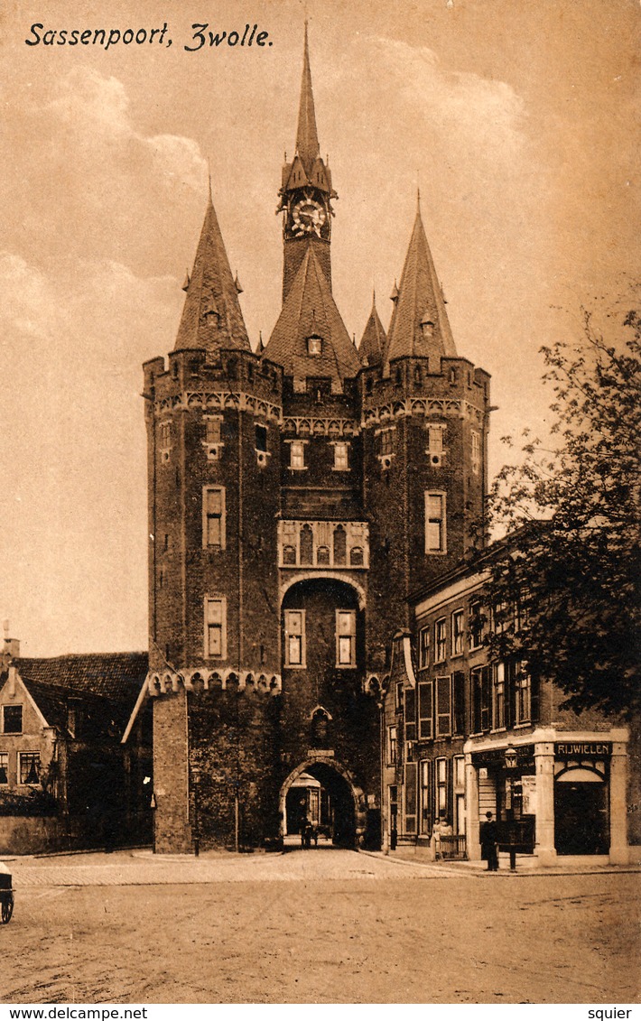 Sassenpoort, Rijwielwinkel - Zwolle