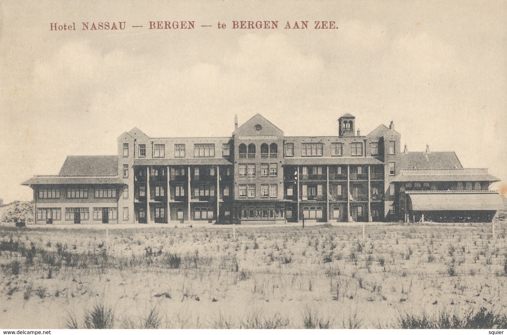 Bergen Aan Zee, Hotel Nassau, Berger Boekhandel - Andere & Zonder Classificatie