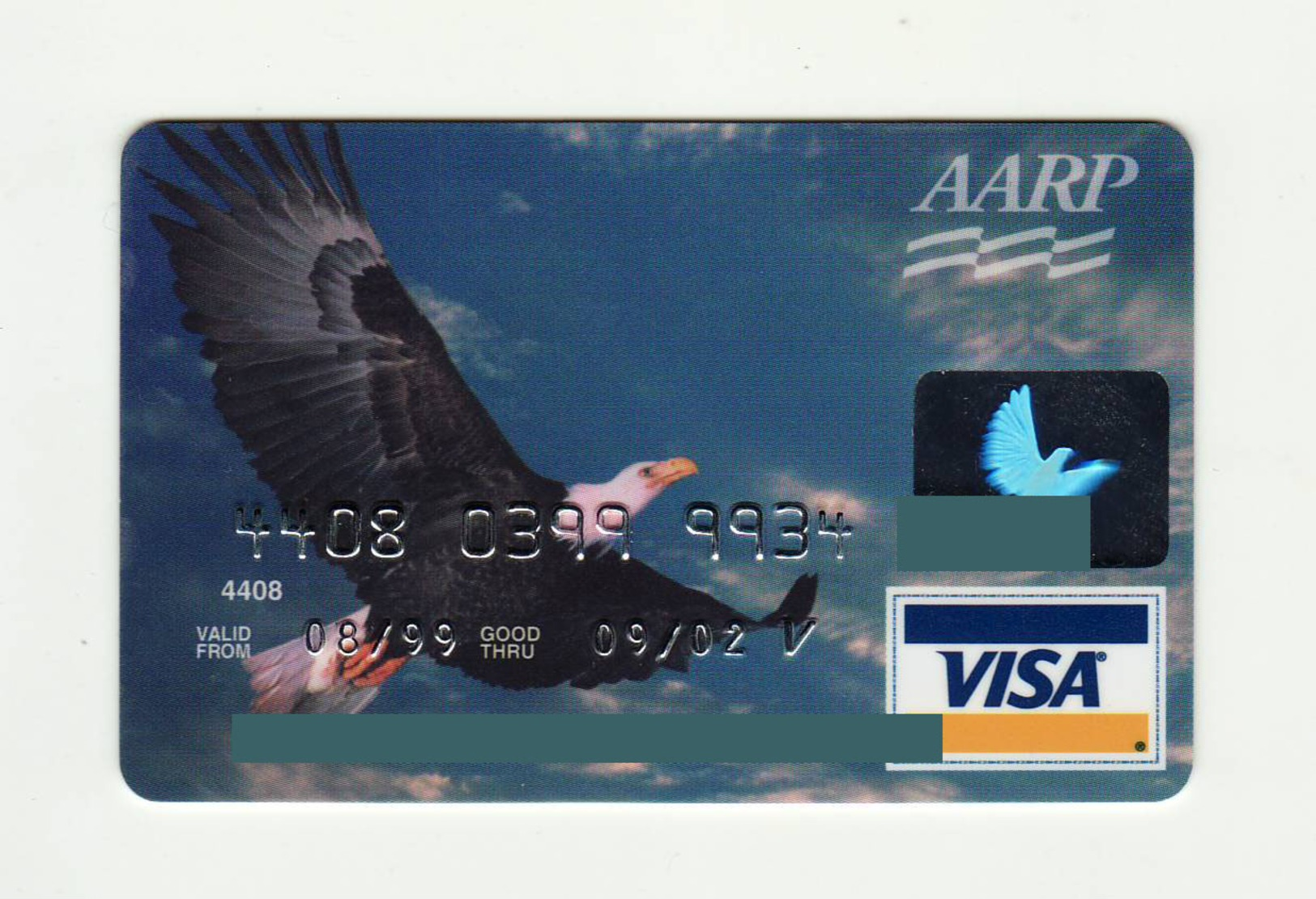 First USA Bank USA Eagle VISA Expired 2002 - Geldkarten (Ablauf Min. 10 Jahre)