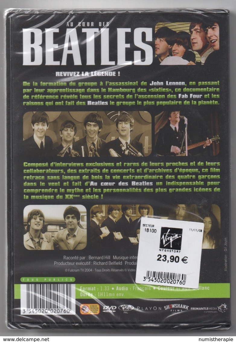 DVD Documentaire The Beatles : 1hr 11mn Tout Neuf - Musik-DVD's