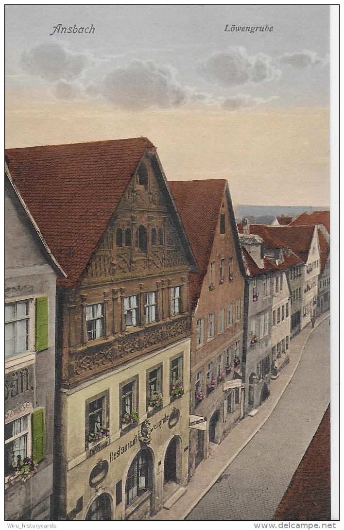 AK 0847  Ansbach ( Löwengrube ) - Verlag Eichinger Um 1910-20 - Ansbach