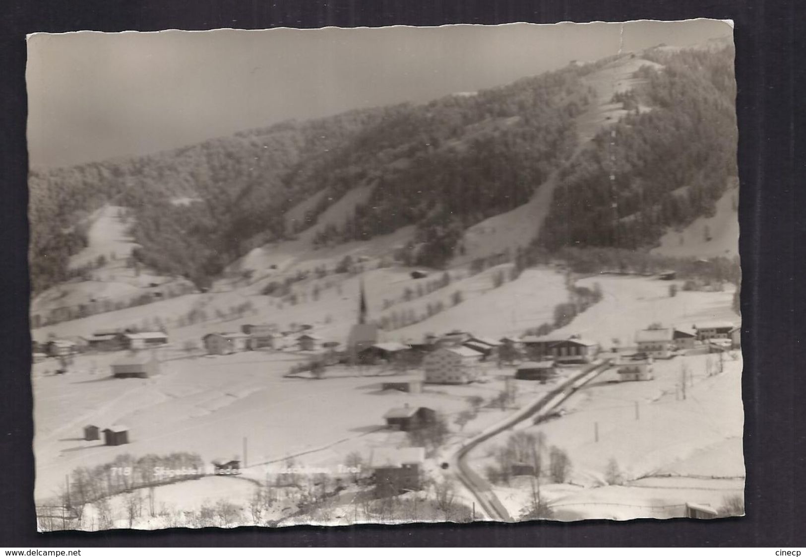 CPSM AUTRICHE - WILDSCHÖNAU - Skigebiet Niederau - Très Jolie Vue Générale Du Village Sous La Neige - Wildschönau