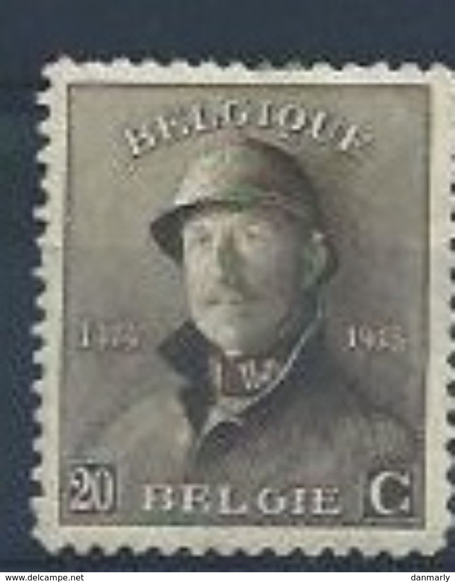 BELGIQUE : Y&T* N° 170 " Roi Casqué " - 1919-1920 Roi Casqué