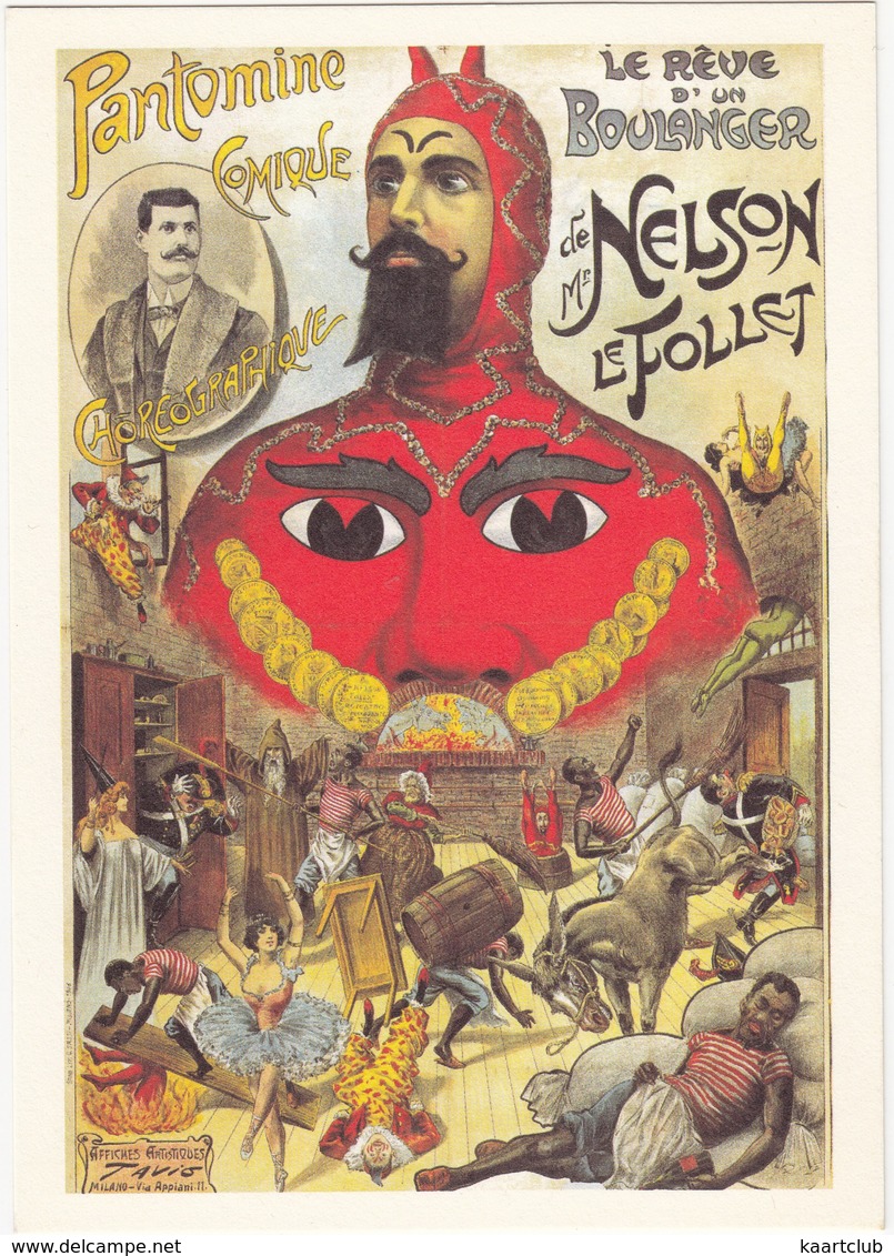 Mr. Nelson-Le Follet - Magisch-kömische Pantomine, 'Revue Des Teufels'  - Varieté - Artiesten