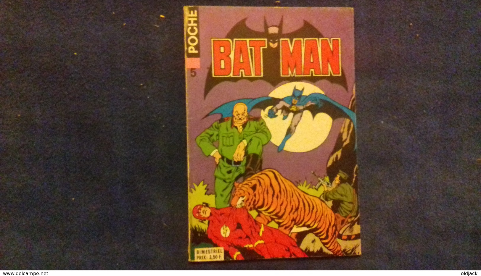 BATMAN Poche N°5 (sorti D'une Reliure)1977 (fin R2) - Batman