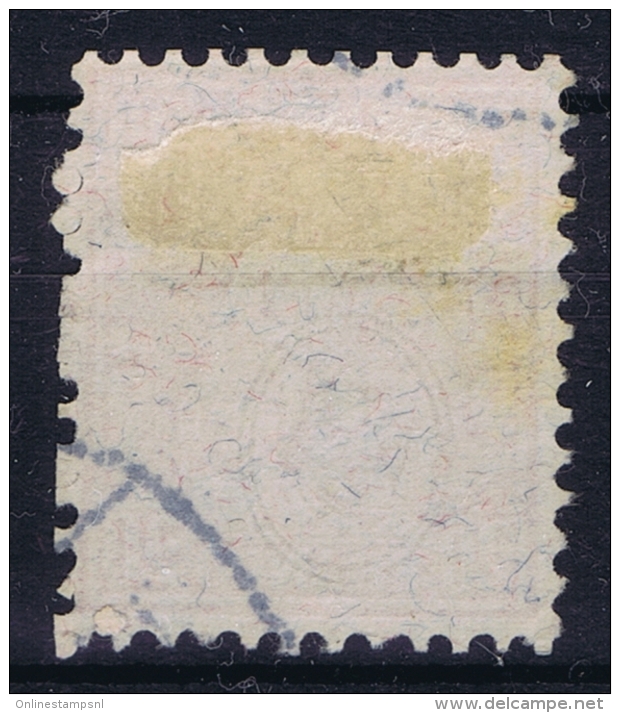 Switserland: Mi Nr 40  Yv 53 Obl./Gestempelt/used  1863  Faser Papier - Oblitérés