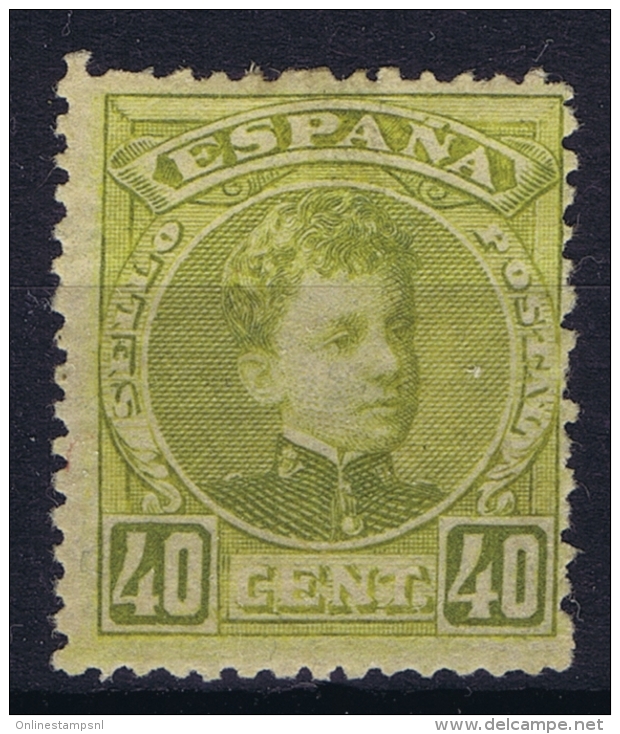 Spain:  Mi 213 MH/* Flz/ Charniere 1901 - Ongebruikt