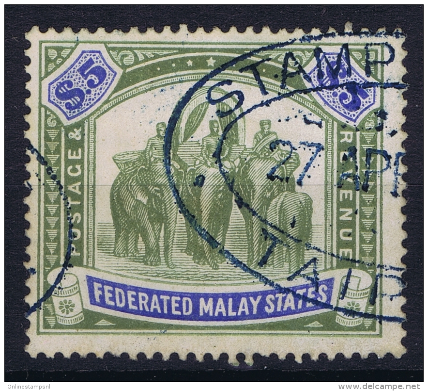 SG Nr 50  Mi 37  Used 1904 - Federated Malay States