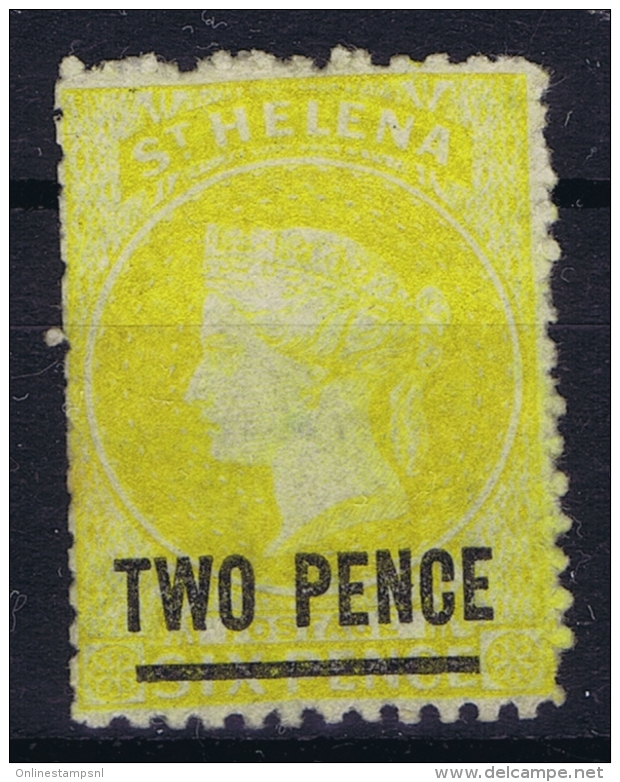 St Helena SG Nr 22   MH/* Flz/ Charniere 1876 - St. Helena