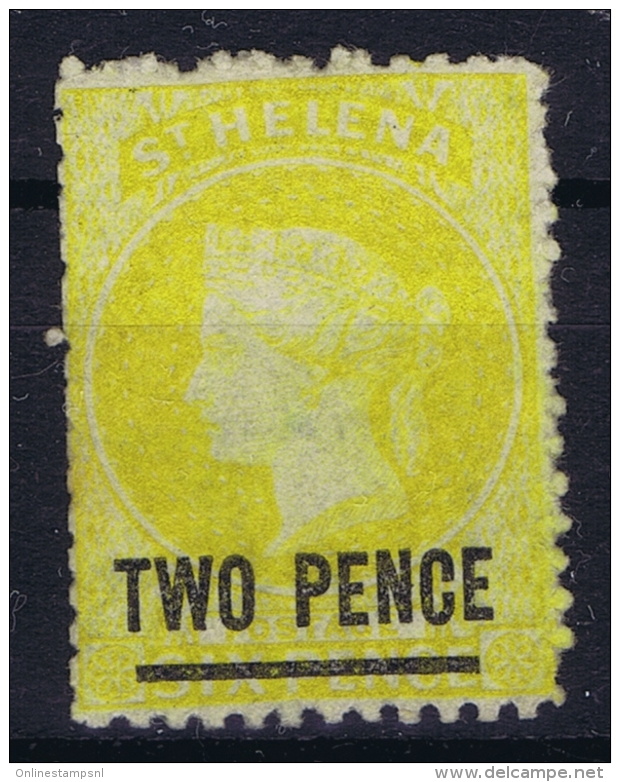 St Helena SG Nr 22   MH/* Flz/ Charniere 1876 - Isla Sta Helena