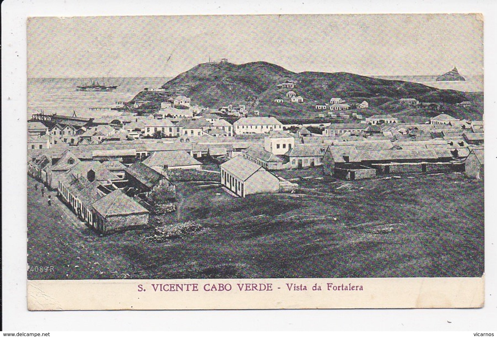 CPA CABO VERDE S. VICENTE Vista Da Fortalera - Cape Verde