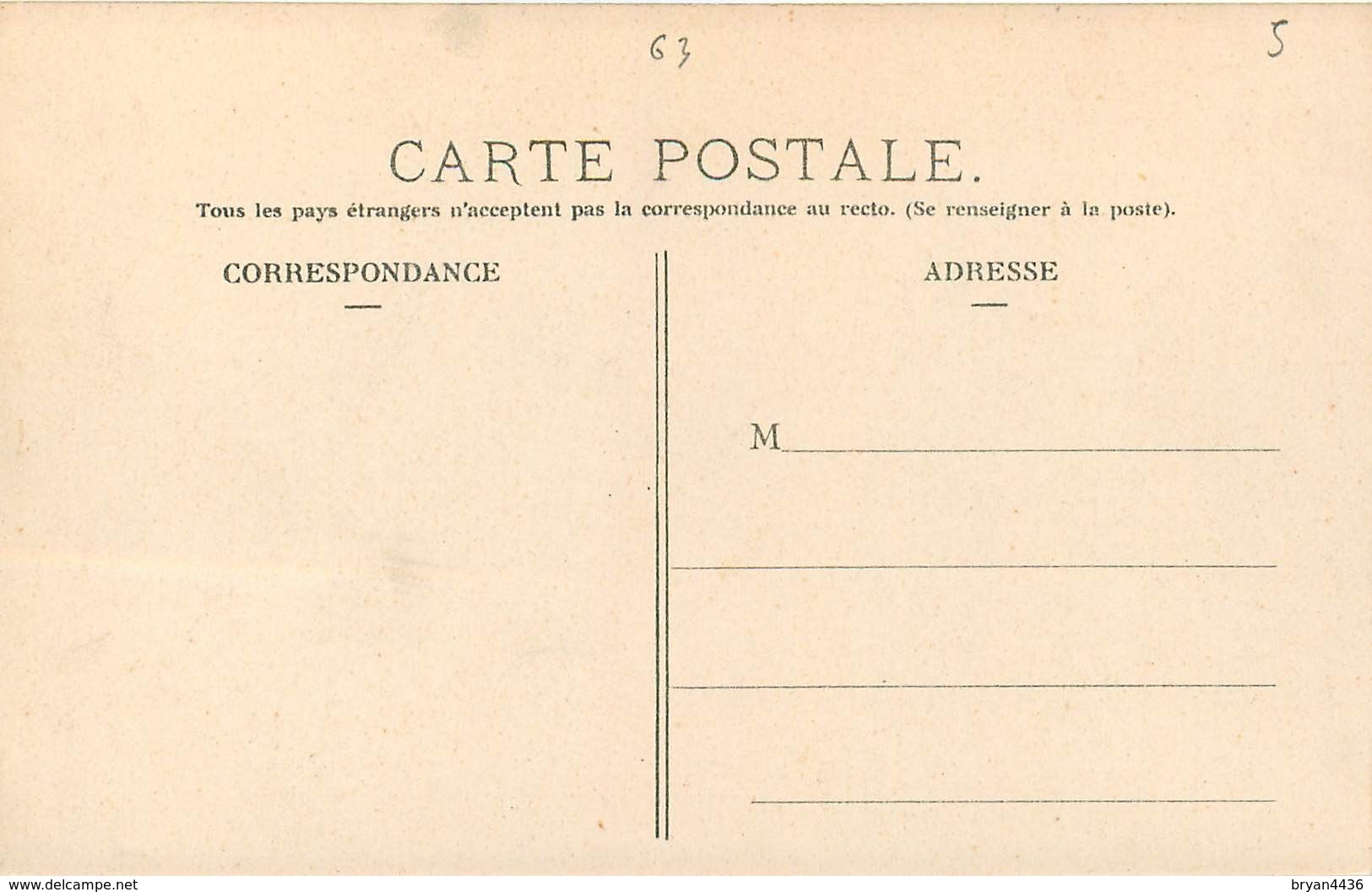 63 - BOURG LASTIC - CIRCUIT D'AUVERGNE - COUPE GORDON BENNETT 1905 - VIRAGE DE LA VIERGE - PUY DE DOME - VOIR SCANS - Autres & Non Classés